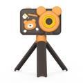 كاميرا رقمية من بورودو للأطفال مع حامل ثلاثي الأرجل - بني