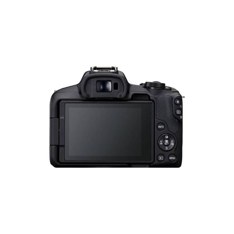 كاميرا كانون EOS R50 بدون مرآة RF-S مقاس 18-45 ملم f/4.5-6.3 IS STM - أسود