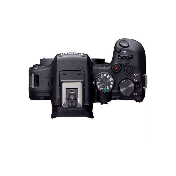 كاميرا كانون EOS R10 بدون مرآة + عدسة 6.3 IS STM - أسود