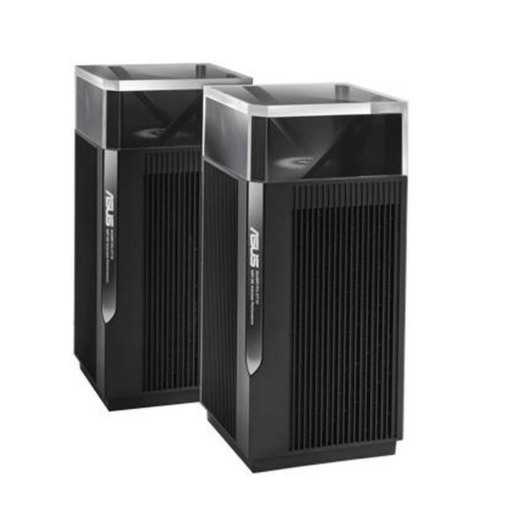 ASUS Zenwifi Pro ET12 Whole Mesh Wi-Fi System - (Pack of 2)- Black