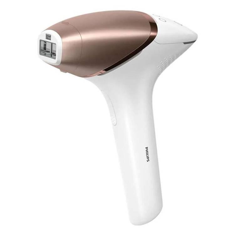 جهاز فيليبس لوميا لإزالة الشعر بتقنية IPL مع تقنية SenseIQ - أبيض