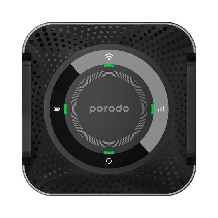 بورودو - راوتر لاسلكي محمول CPE 3G/4G - أسود اللون الرمادي