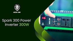 Green Lion Spark 300W Power Inverter - Black