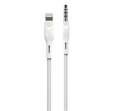 Green Lion Audio Cable, Braided Lightning to 3.5mm Cable 2.4A, Male Aux Stereo Audio Cable Headphone Jack Adapter, Car Aux Audio Cable