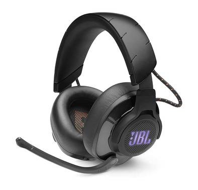 JBL Quantum 200 Wired Over-Ear Gaming Headset With Flip-up Mic