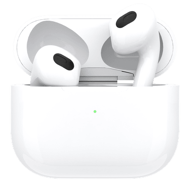 ديفيا ساوندتيك سماعات بلوتوث لاسلكية 5.0 مع تمكين Siri وعناصر التحكم باللمس - وقت التحدث 2.5 ساعة - الشحن اللاسلكي والاتصال المستقل - تمكين الاستخدام أحادي الجانب - أبيض