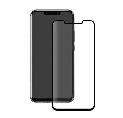 Devia Real Series 3D Full Screen Tempered Glass Compatible for Huawei Mate 20 - Anti-Reflective Design - Anti-Scratch - Easy to Install Screen Protector w/ Alignment Frame - Black
