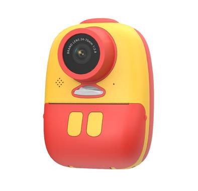 كاميرا الأطفال من بورودو PD-KDCAM-YL كاميرا اطفال قابلة للشحن 1080 بكسل - اصفر 
