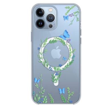 Devia Spring Series Magnet Protective Case for iPhone 14 Pro - Blue