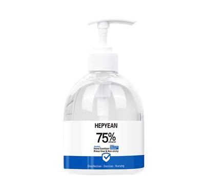 Hoco Hand Sanitizer جل مطهر بالإيثانول 75٪ 480 مل - أبيض