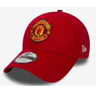 نيو إيرا قبعة مانشستر يونايتد بيسيك 9 فورتي القابلة للتعديل - أحمر