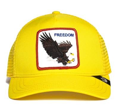 قبعة جورين بروس The Freedom Eagle للجنسين Trucker Cap - الأصفر