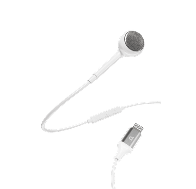 Powerology Mono Earphone Lightning Connector - White