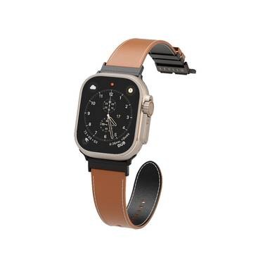 Levelo Montre Smart Watch Strap - Brown/Black
