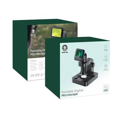 مجهر رقمي محمول للأسد الأخضر