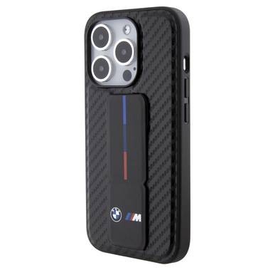 BMW M Grip stand Carbon Case for iPhone 15 Pro Max