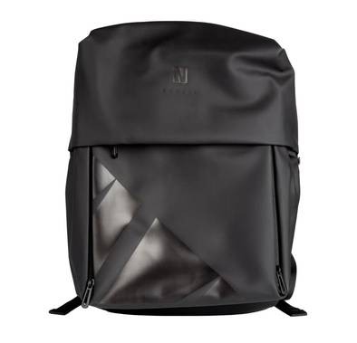 حقيبة Levelo Opulence Universal مع جلد PU وشعار LVL المميز - أسود