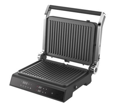 Porodo LifeStyle Glasstop Digital Grill with Removable Grill Plate - Black - أسود