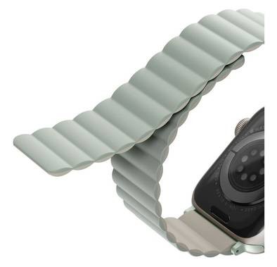 حزام ساعة أبل المغناطيسي ذو الوجهين من يونيك ريفيكس - بني