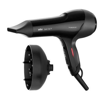 Braun Satin Hair 7 professional SensoDryer HD785 with IONTEC Technology & Diffusor - Black