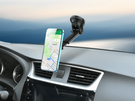 Magsafe Car Mount With Air-Vent And Extension Stand