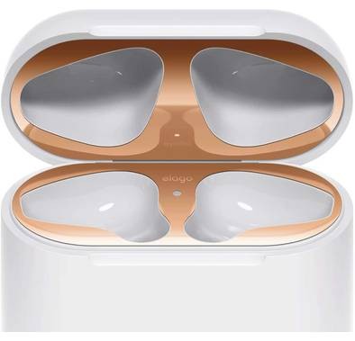 Elago Dust Guard for Apple Airpods (2 Sets) - Rose Gold