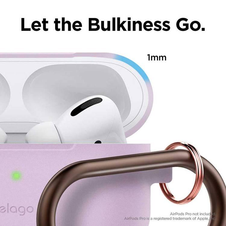 Elago Slim Hang Case for Apple Airpods Pro - Lavender