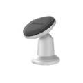 Porodo Mini Magnetic Car Mount ( Stick-On Holder ) Support All Mobile Phone Devices, 360 Degree Rotatable, Strong Magnetic Phone Holder, Easy Installation Car Mount - Silver