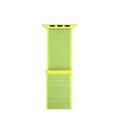 iGuard by Porodo Nylon Watch Band, Fit & Comfortable Replacement Wrist Band, Adjustable Straps Compatible for Apple Watch 42mm / 44mm / 45mm / 49mm - Neon Green