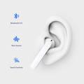 Powerology True Wireless Stereo Buds, Secure Universal Fit, Bluetooth 5.0 Earphones Auto-Pair Wireless, Touch Controls, Rich Sound (White)