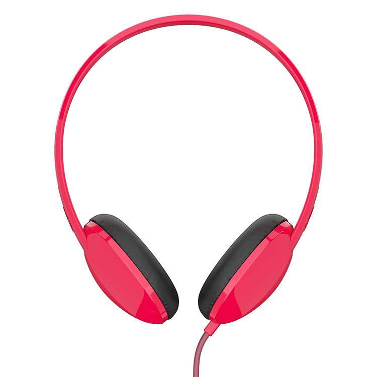 Skullcandy Stim Wired Over-Ear Headphones With Built-in Remote - Red