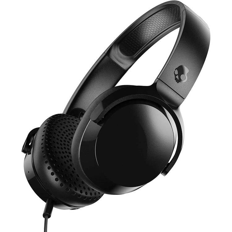 Skullcandy Riff On-Ear Headphones with Tap Tech (S5PXY-L003) - Black