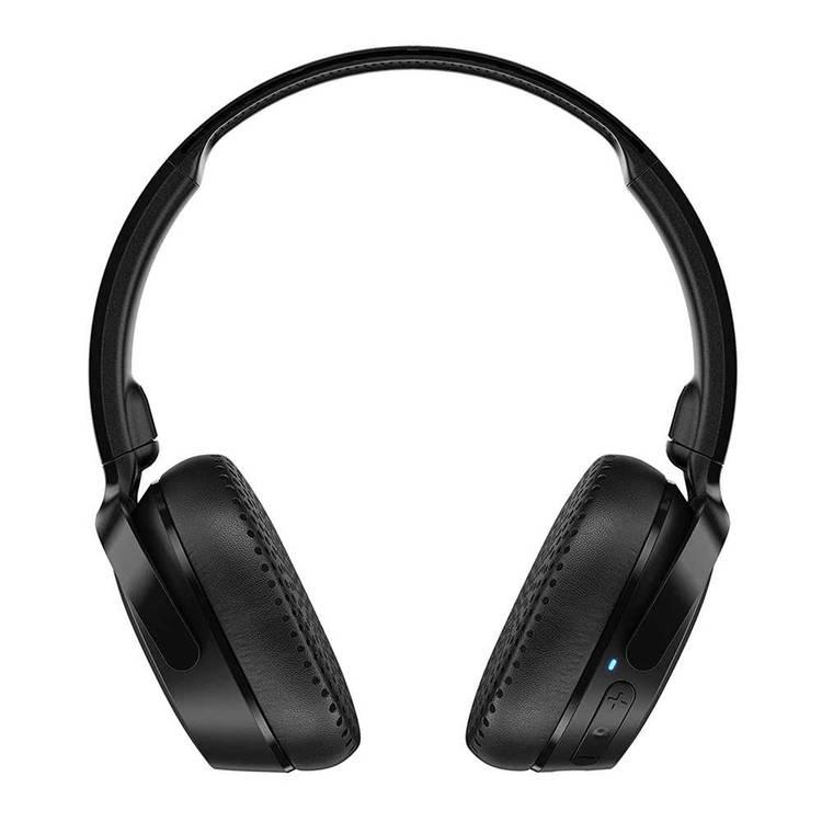 Skullcandy Riff Wireless On-Ear Headphones, Call & Track Control, 12-Hours Battery Life, Ultra-Durable Headband, Rapid Charge Bluetooth Headset with Activate Assistant - Black