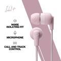 Skullcandy Ink'd+ In-Ear Earbuds with Microphone - Pink / White