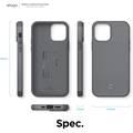 Elago TPU Cushion Case Compatible for iPhone 12/12 Pro (6.1") - Dark Grey