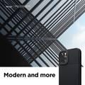 Elago TPU Cushion Case Compatible for iPhone 12 Pro Max (6.7"), Edge Stripe, Great Shock Absorbing Case, Wireless Charging Compatible - Black