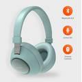 Porodo Portable Bluetooth 5.0 Headphones with Noise Cancelling, Active Siri, Volume Controls, Soundtec Deep Sound Pure Bass Wireless Over-Ear Headphone, 16-hours Play Time - Green