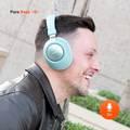 Porodo Portable Bluetooth 5.0 Headphones with Noise Cancelling, Active Siri, Volume Controls, Soundtec Deep Sound Pure Bass Wireless Over-Ear Headphone, 16-hours Play Time - Green