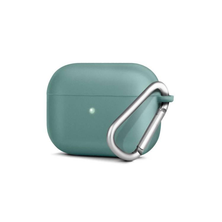 Viva Madrid Gorra Esbelto Case with Anti-Lost Carabiner Compatible for Airpods Pro, Scratch Resistant, Shock Absorption, Drop Protection, & Dustproof Protective - Green
