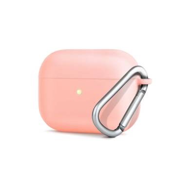 Viva Madrid Gorra Esbelto Case with Anti-Lost Carabiner Compatible for Airpods Pro, Scratch Resistant, Shock Absorption, Drop Protection, & Dustproof Protective - Pink