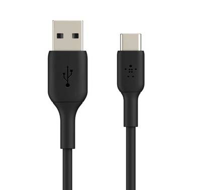 Belkin Charging Cable USB A to Type-C 1M, Fast Charging Cable, Charge & Sync Cord, USB-IF Certified - Black