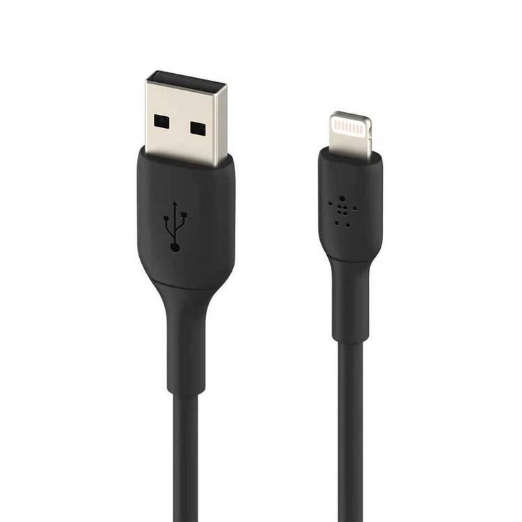 Lightning to USB Cable Belkin CAA001bt3MBK Boost Charge Cable - Black