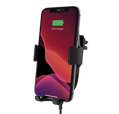 Wireless Car Charger Belkin WIC001btBK Wireless Car Charger with Vent Mount - Black