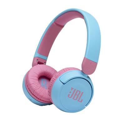 JBL JR310BT Kids Wireless Bluetooth On-Ear Headphones with Built-in Mic,  Lightweight & Foldable Design for Kids - Blue