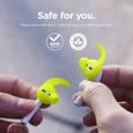 Elago Premium Silicone Hook Earbuds Cover with Carrying Pouch & 2 Ear Hooks Size (S&L) for AirPods 1/2, Anti-fall Suitable for Jogging, Cycling & Gym