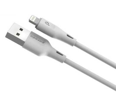 Porodo Charging Cable 1.2Meter 2.4A, PVC Lightning Cable ...