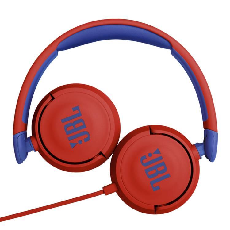JBL JR310 On-Ear Wired Headphones For Kids - Red/Blue