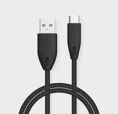 Powerology USB Type C Cable, Type C Data Cable Braided, C...