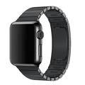 Devia Elegant Series Link Bracelet Compatible with Apple Watch 38/40mm, Water-Resistant Replacement Wrist Band Strap Suitable for Apple Smart Watch Generation 1/2/3/4/5 - Black