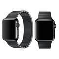 Devia Elegant Series Link Bracelet Compatible with Apple Watch 42/44mm, Water-Resistant Replacement Wrist Band Strap Suitable for Apple Smart Watch Generation 1/2/3/4/5 - Black